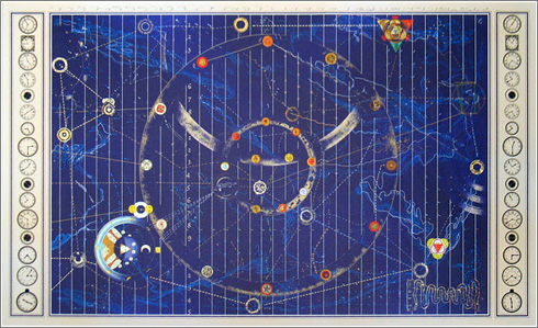 El mapa de Los Héroes del Tiempo