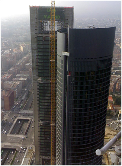 Torre Cristal, Madrid. Foto: Pacocp