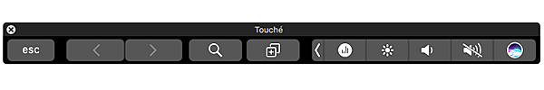 Touche app touch bar