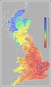 Travel Time Maps