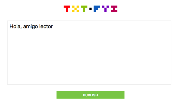 Txt fyi editor