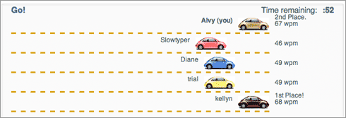 TypeRacer: a ver quién escribe más rápido