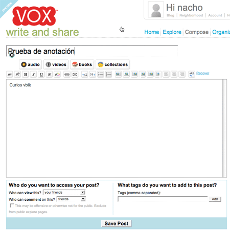 Vox