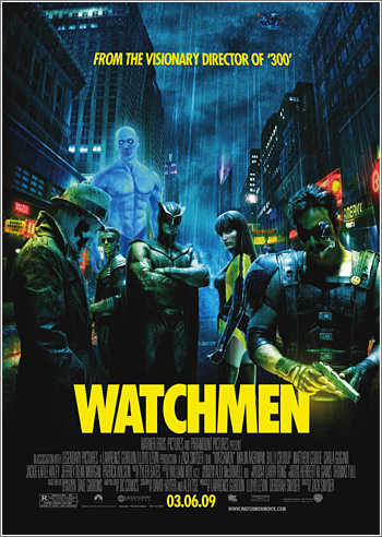 Watchmen, la película: póster definitivo