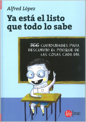 Ya está el listo que tiene un libro