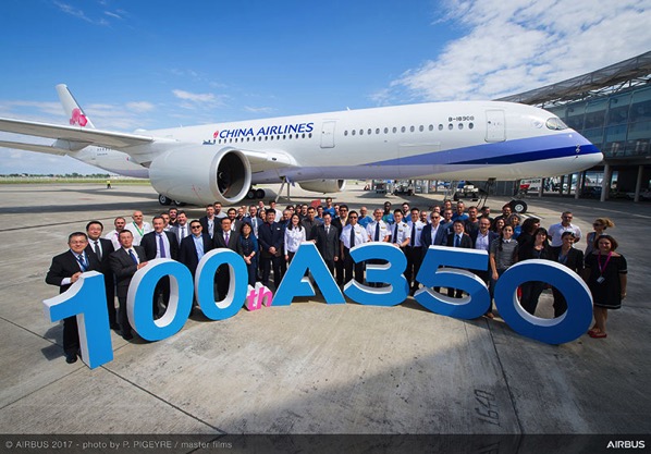 A350 número 100