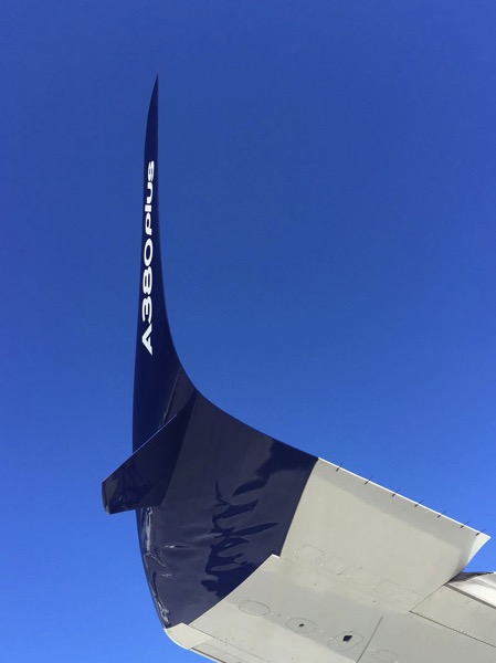 Winglet del A380Plus