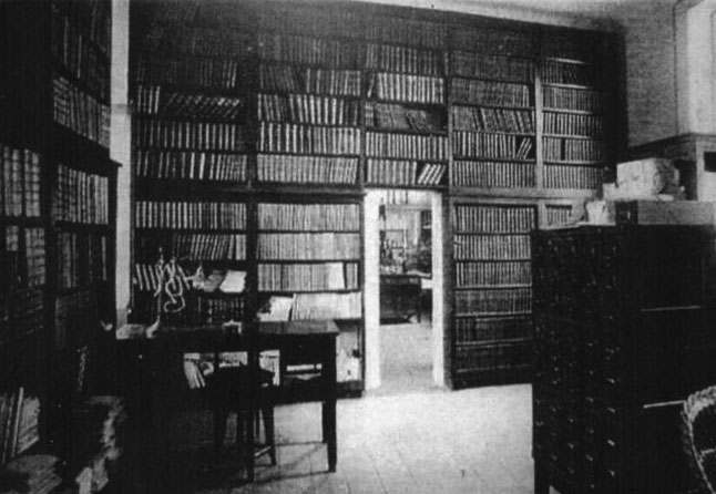 Biblioteca y laboratorio de fisiologia de la Junta para Ampliación de Estudios