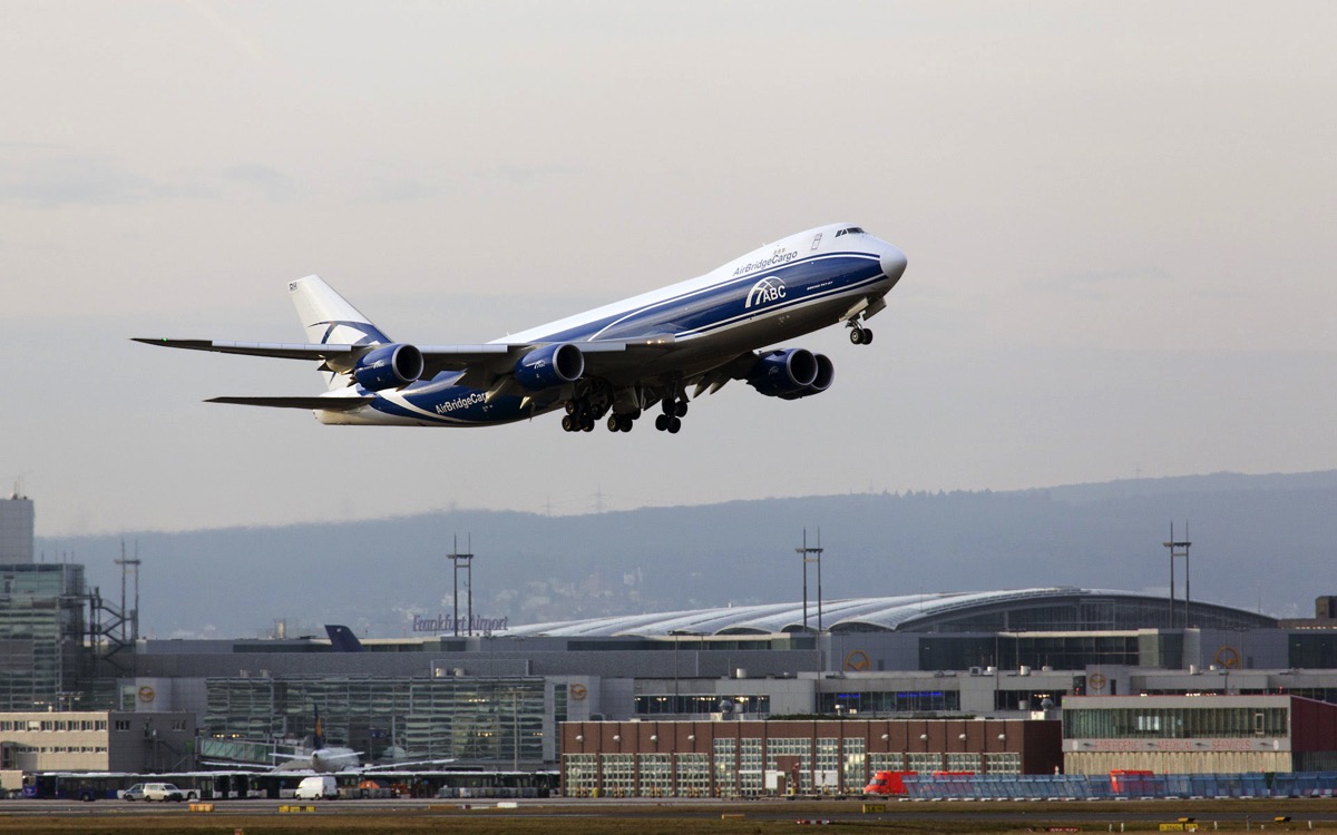 747F de AirBirdge Cargo en Frankfurt