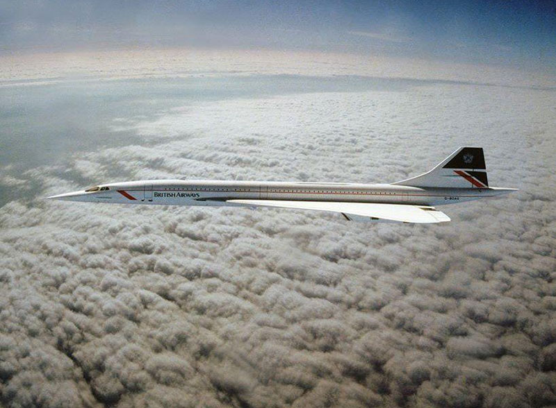 El Concorde a Mach 2