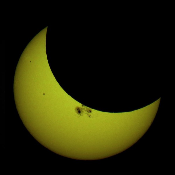 Eclipse parcial de Sol de octubre de 2014