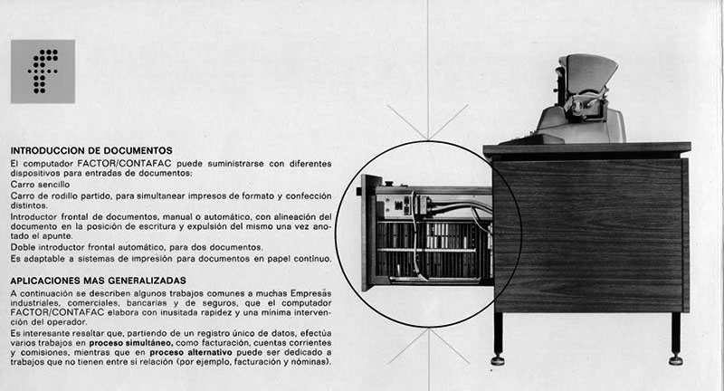 Detalle del folleto de ventas del Factor–P