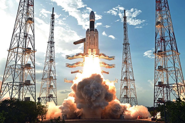 Despegue del primer GSLV Mk. III