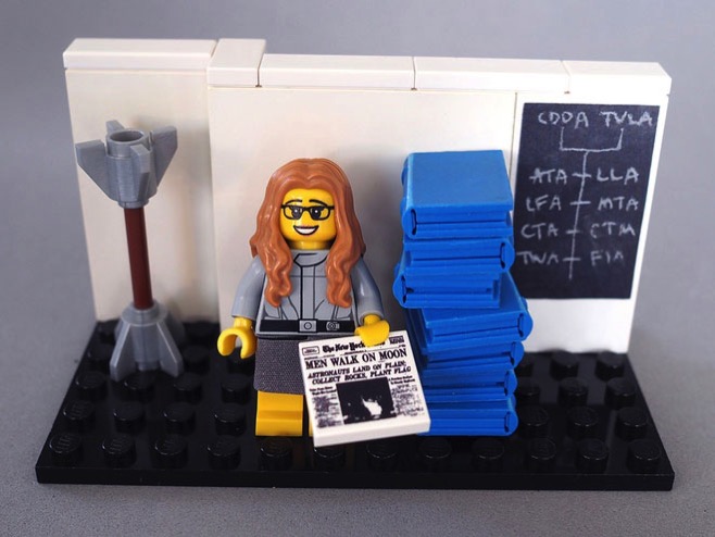 Margaret Hamilton de Lego