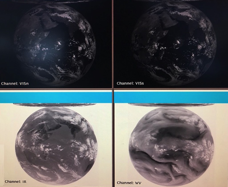 Última imagen captada por el Meteosat 7