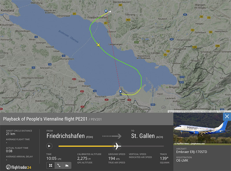 PE201 Friedrichshafen - St. Gallen