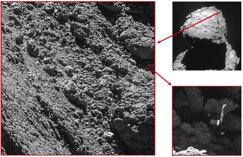 Philae sobre 67P