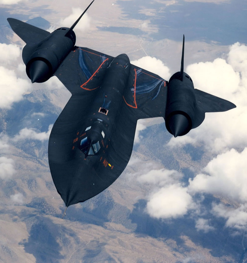 SR-71A en vuelo