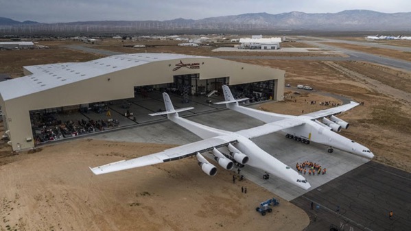 Roc durante su presentación en 2017 – Stratolaunch