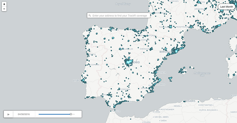 Mapa del Crowd GPS